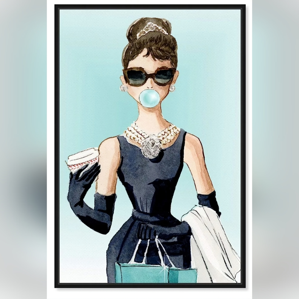 Tiffany and Co. 5"x7" Framed Wall Art